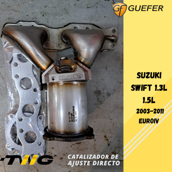 Catalítico SUZUKI SWIFT 1.3L 1.5L  2003-2011