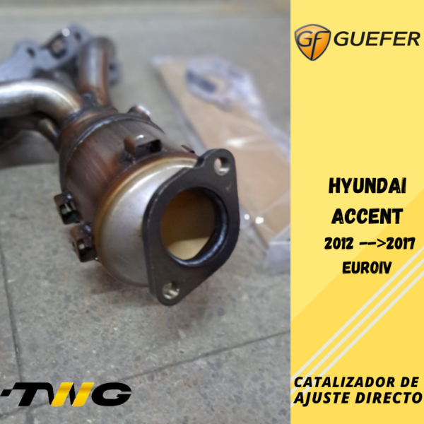 Catalítico Hyundai Accent 2012-2017 - Imagen 2
