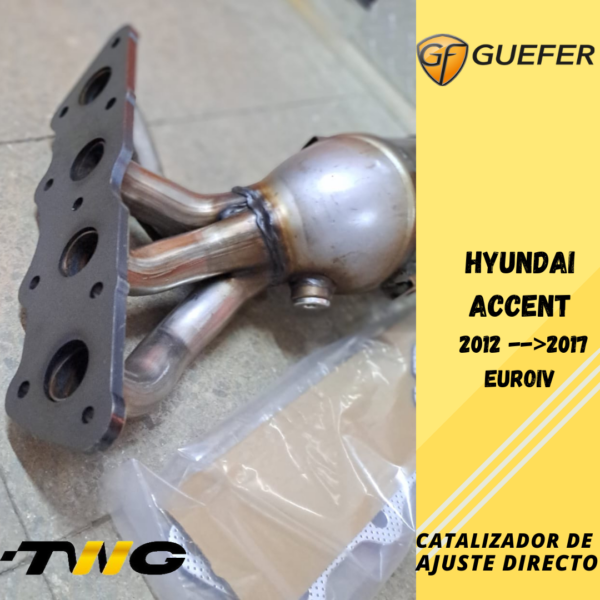 Catalítico Hyundai Accent 2012-2017 - Imagen 3
